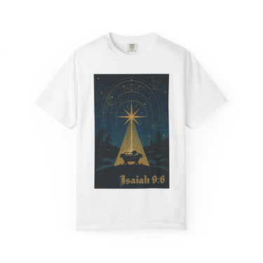 Unto Us - The Night of Arrival Vintage Nativity Christian Tee